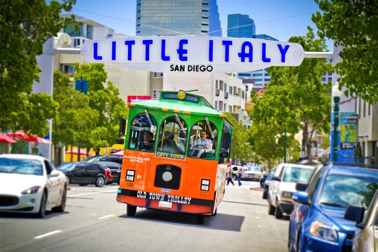 Little Italy San Diego, California, USA