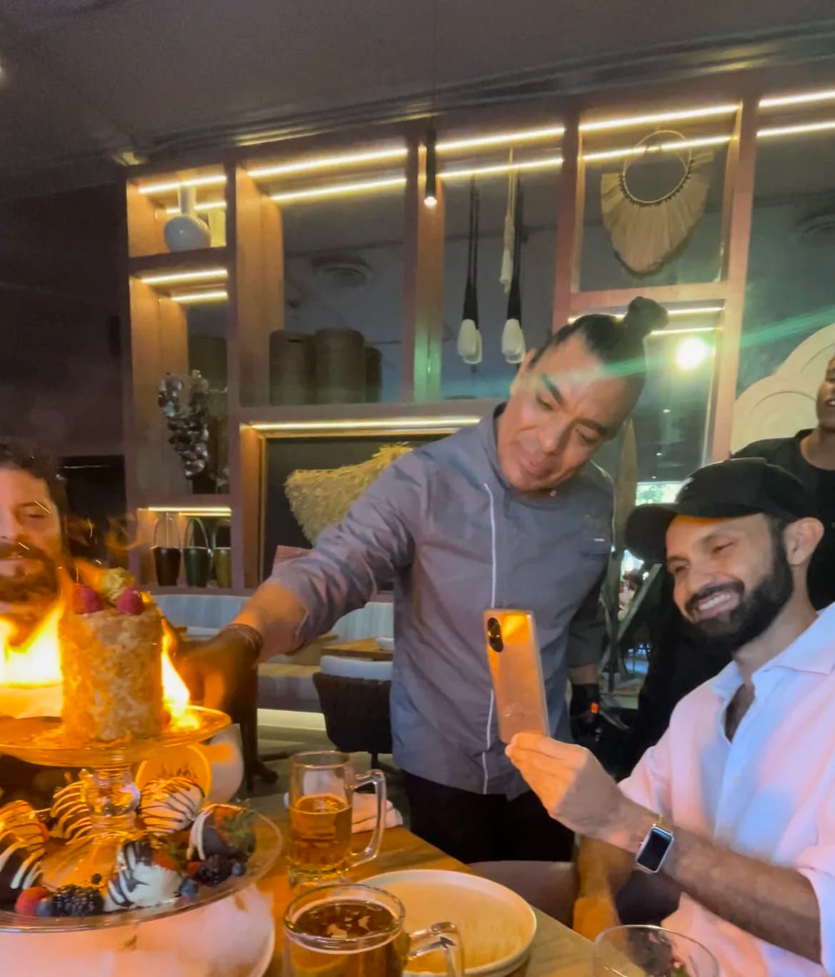 El Chef Juan Arroyo y Abel Castro