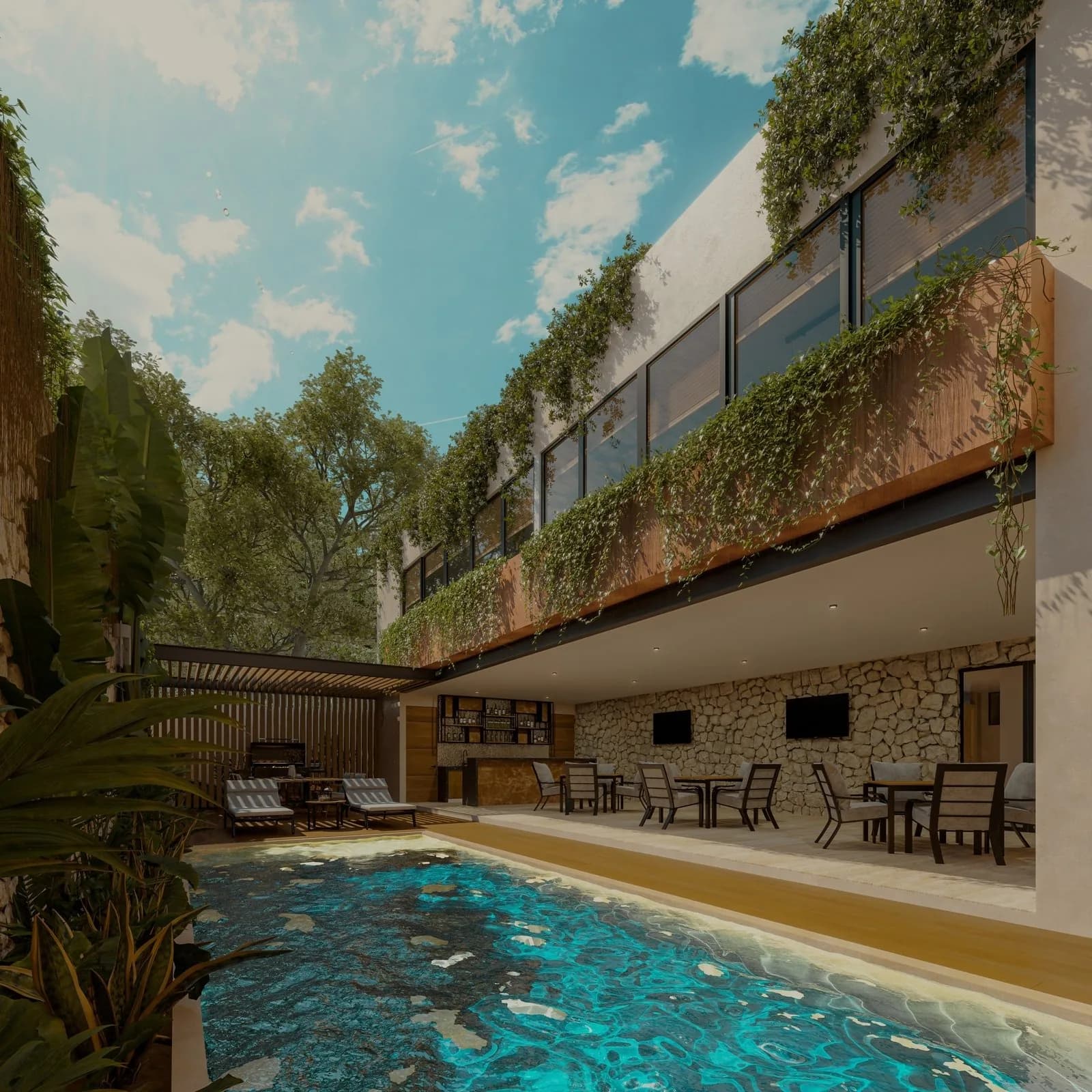 Departamento en Temozón Norte, Mérida – Terana, foto 2 de 4