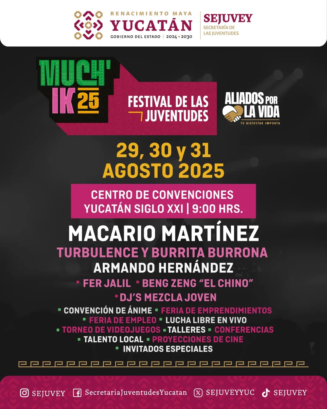 Festival de las Juventudes 2025 en Yucatán: ¡Much’Ik llega con TODO a Mérida!, foto 4 de 4