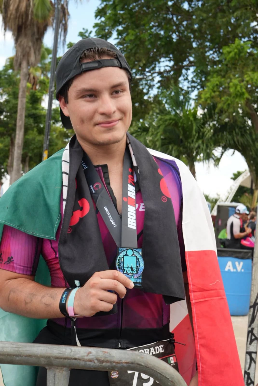 Top Speed presente en el IRONMAN Cozumel 2025, foto 4 de 9