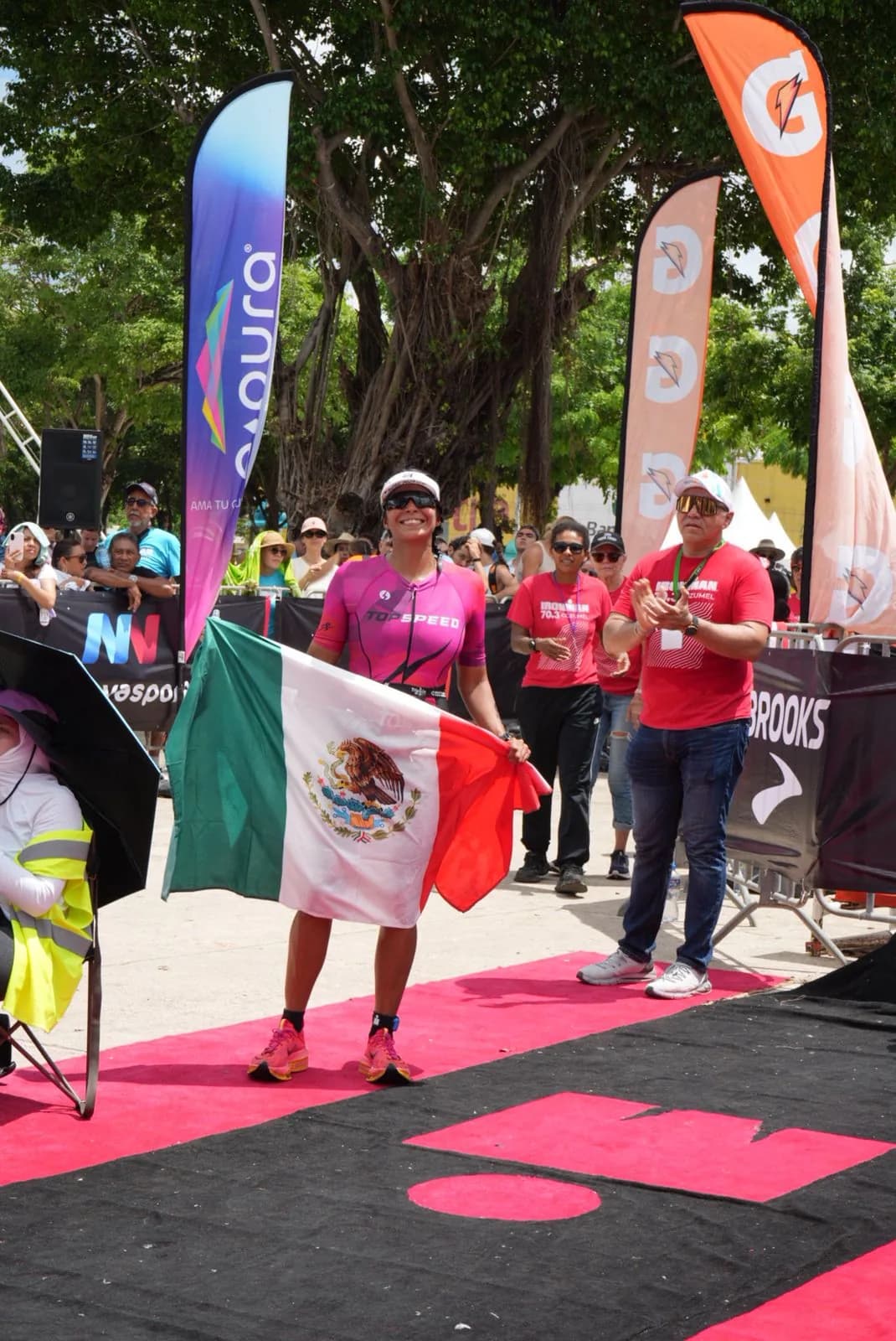 Top Speed presente en el IRONMAN Cozumel 2025, foto 5 de 9