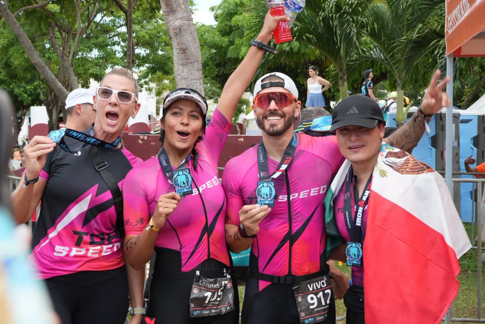 Top Speed presente en el IRONMAN Cozumel 2025, foto 3 de 9