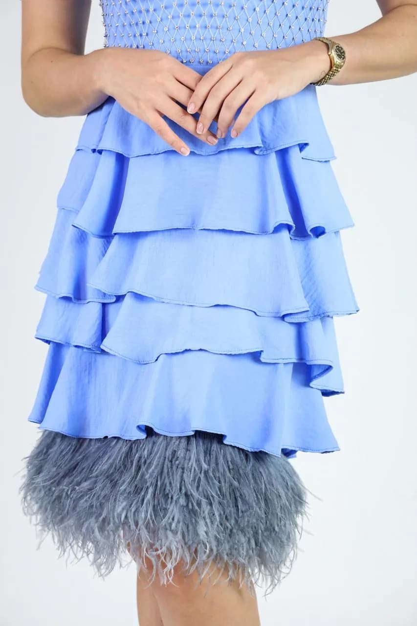 Vestido “Cielo de Plumas”, foto 2 de 2