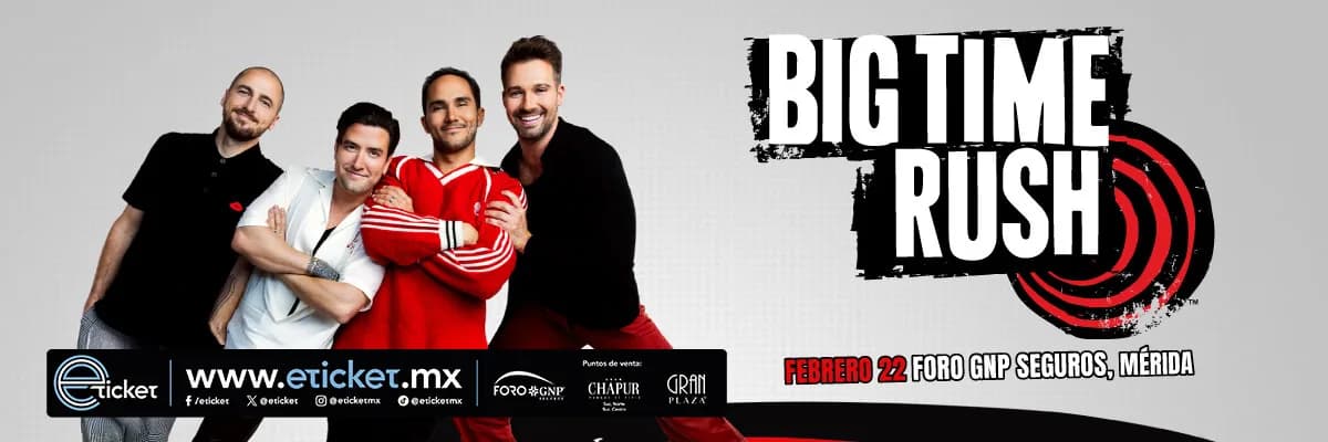 Big Time Rush en Mérida
