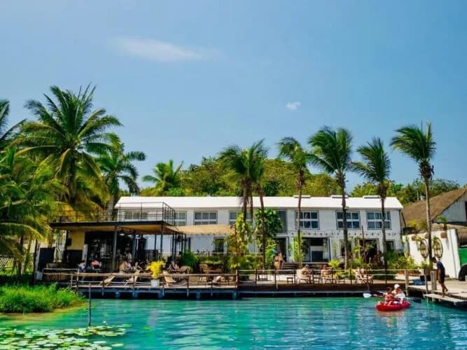 The Yak Lake House Hostal Bacalar, foto 10 de 10
