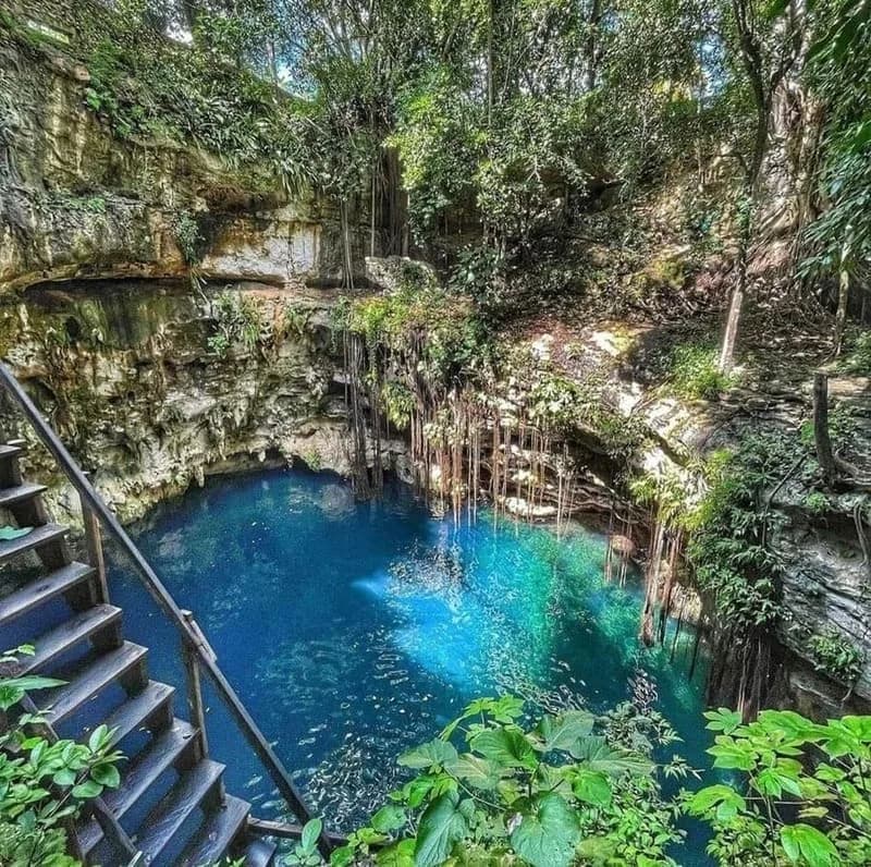 Cenote Lol-Ha, un tesoro escondido en Yaxunah, foto 3 de 9