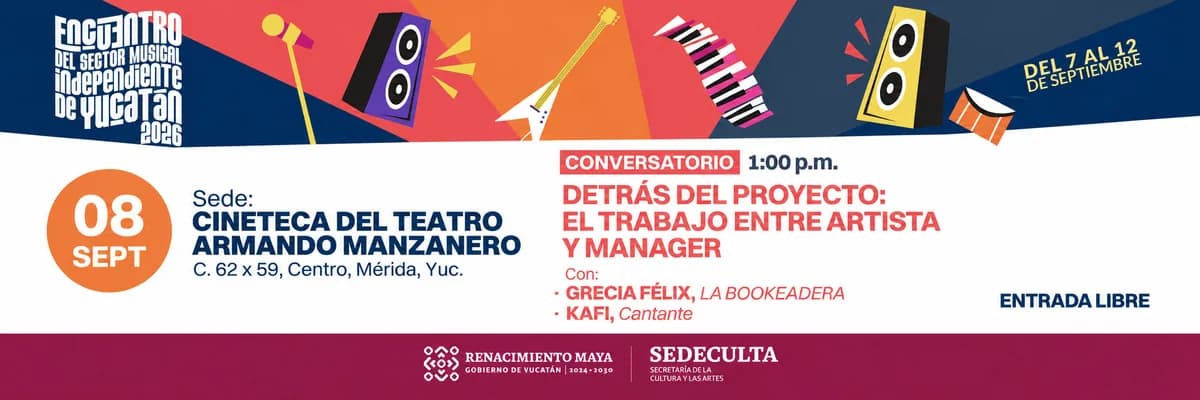 Detrás del proyecto, artista y manager
