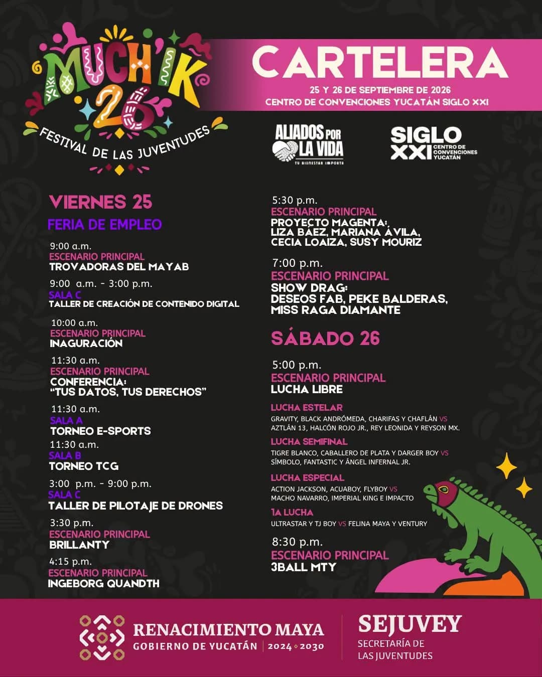 Much’ik 2026, Festival de las Juventudes en Mérida, foto 1 de 1