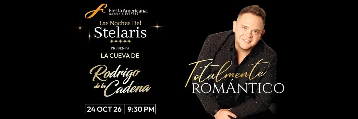 Rodrigo de la Cadena presenta “Totalmente Romántico” en Mérida