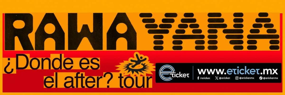 Rawayana llega con su tour ¿Dónde es el After?