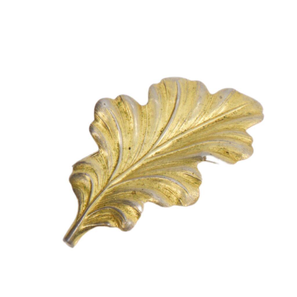Broche Hoja Dorada