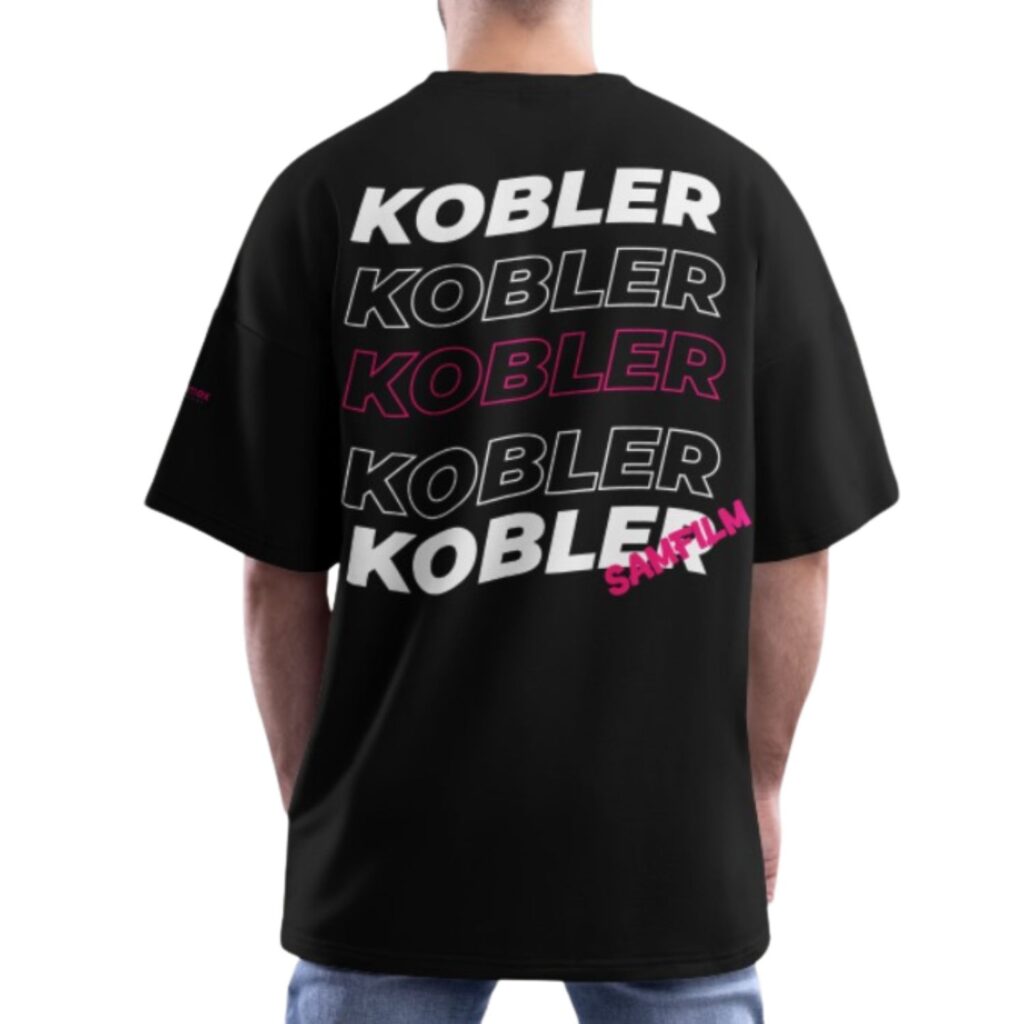 Kobler x Samfilm - T-Shirt Oversize Negra